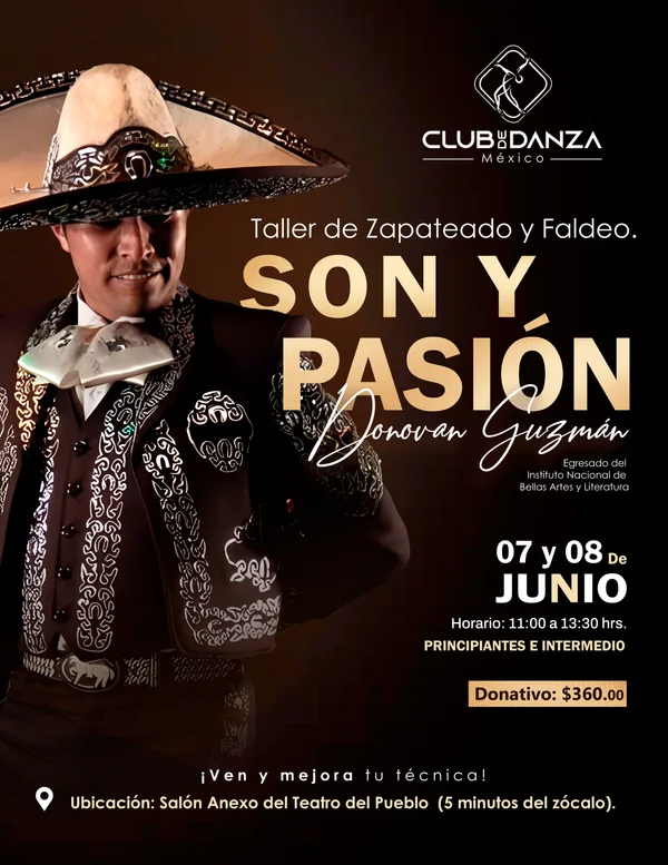 Son y pasión, diseño para Club de Danza